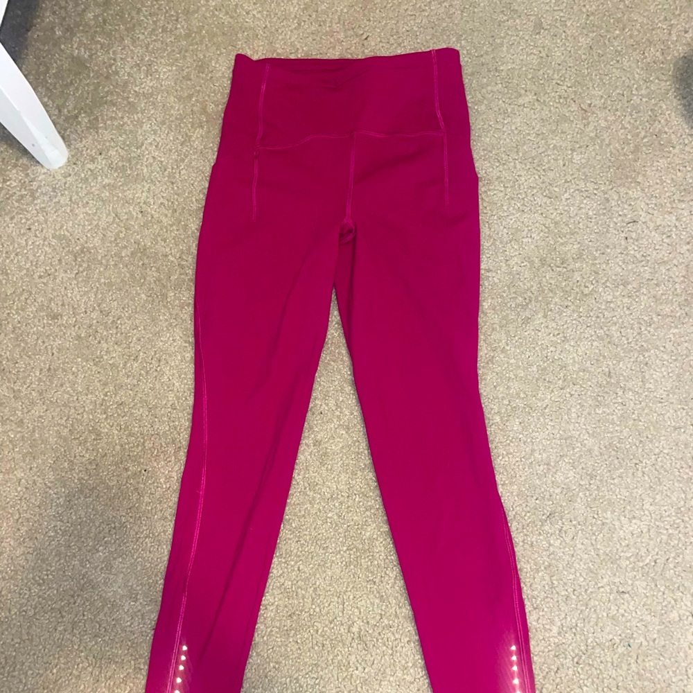 Magenta Lululemon Leggings
